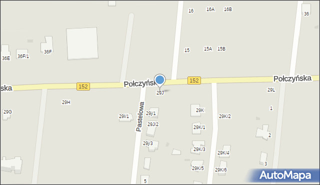 Świdwin, Połczyńska, 29J, mapa Świdwin