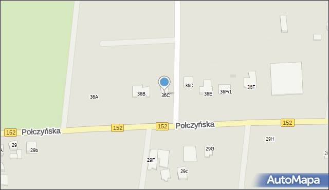 Świdwin, Połczyńska, 36C, mapa Świdwin