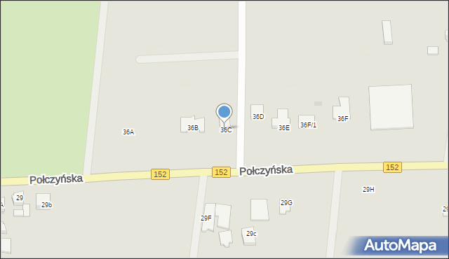 Świdwin, Połczyńska, 36C, mapa Świdwin