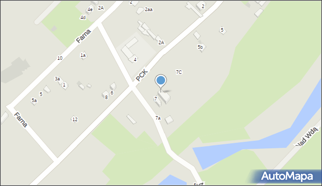 Świecie, Polskiego Czerwonego Krzyża, 7b, mapa Świecie