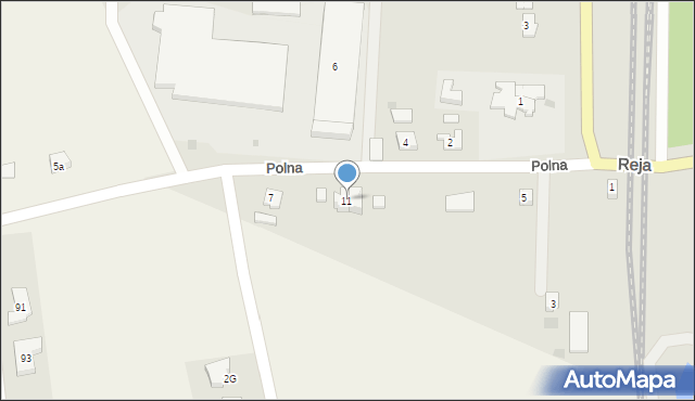 Sztum, Polna, 11, mapa Sztum