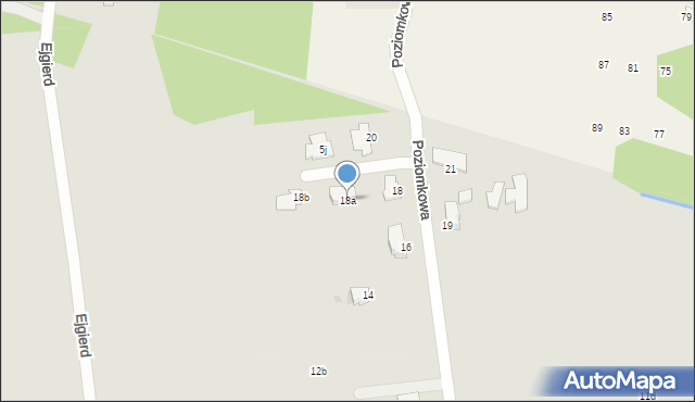 Tarnów, Poziomkowa, 18a, mapa Tarnów