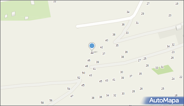 Tenczynek, Podzamcze, 44, mapa Tenczynek