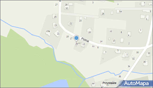 Tenczynek, Polna, 15, mapa Tenczynek