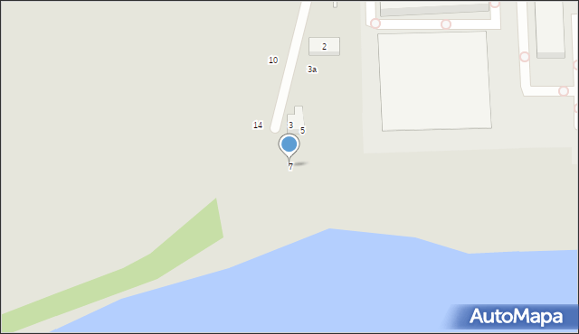 Toruń, Port Drzewny, 7, mapa Torunia