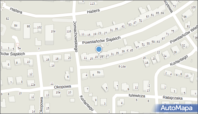 Toruń, Powstańców Wielkopolskich, 21, mapa Torunia