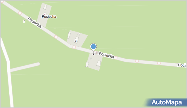 Truskaw, Pociecha, 4, mapa Truskaw