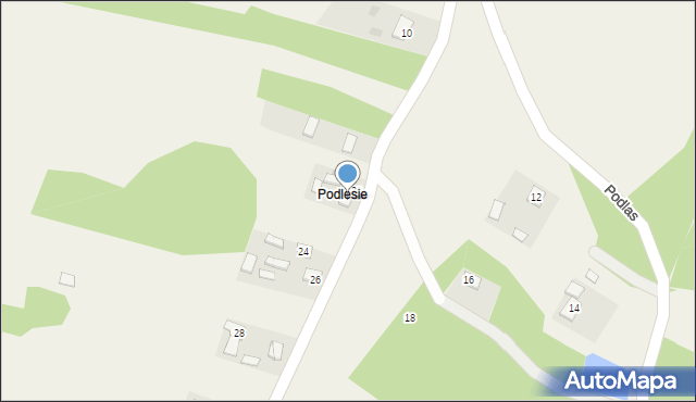 Trzeboś, Podlas, 22, mapa Trzeboś