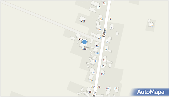 Warmątowice, Polna, 28a, mapa Warmątowice