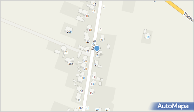 Warmątowice, Polna, 7, mapa Warmątowice