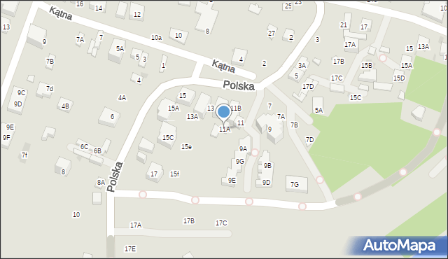 Warszawa, Polska, 11A, mapa Warszawy