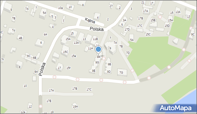 Warszawa, Polska, 9A, mapa Warszawy