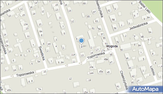 Warszawa, Poświętna, 4, mapa Warszawy