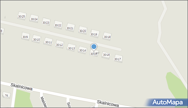 Warszawa, Południowa, 30/15, mapa Warszawy