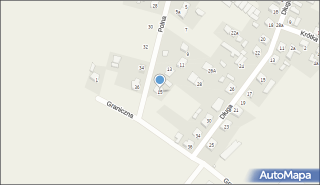 Widziszewo, Polna, 15, mapa Widziszewo