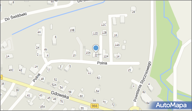 Wieliczka, Polna, 12, mapa Wieliczka