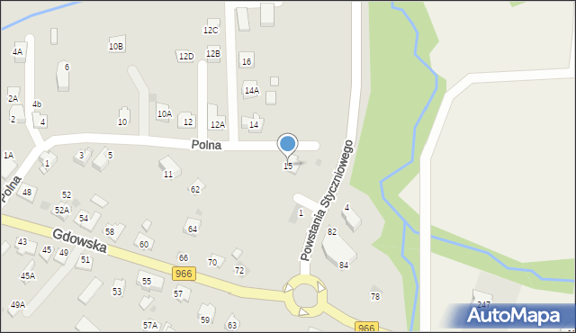 Wieliczka, Polna, 15, mapa Wieliczka