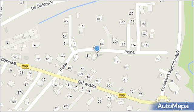 Wieliczka, Polna, 5, mapa Wieliczka