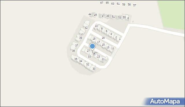 Witoszów Dolny, Południowa, 26, mapa Witoszów Dolny