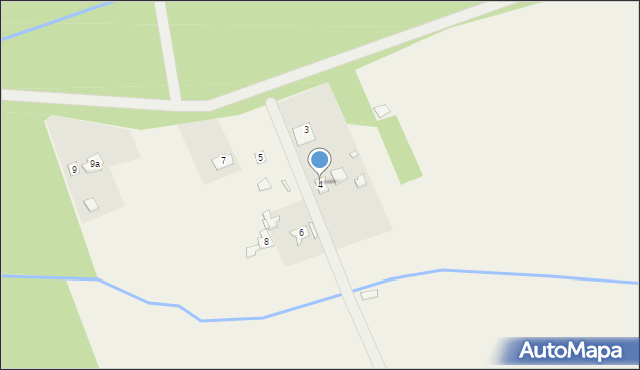 Wojciechowice, Podleśna, 4, mapa Wojciechowice