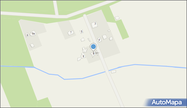 Wojciechowice, Podleśna, 6, mapa Wojciechowice