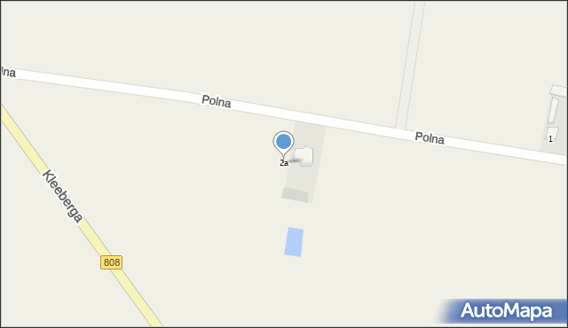 Wojcieszków, Polna, 2a, mapa Wojcieszków