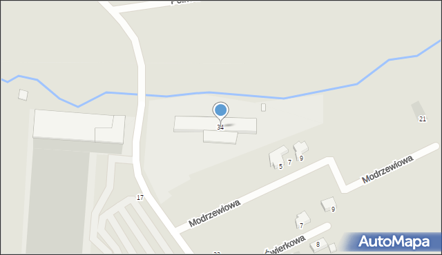Wołów, Powstańców Śląskich, 34, mapa Wołów