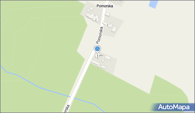 Wszewilki, Pomorska, 1, mapa Wszewilki