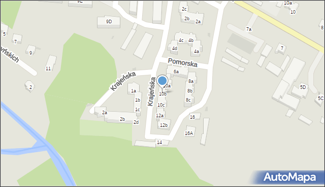 Wyrzysk, Pomorska, 10b, mapa Wyrzysk