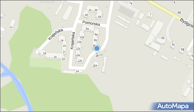 Wyrzysk, Pomorska, 16, mapa Wyrzysk