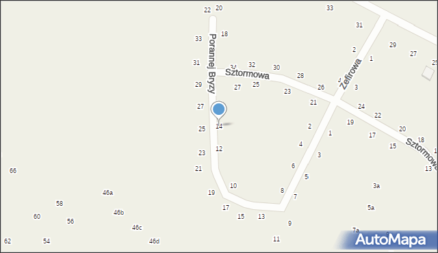 Wytowno, Porannej Bryzy, 14, mapa Wytowno