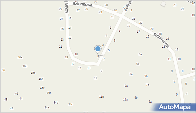 Wytowno, Porannej Bryzy, 8, mapa Wytowno