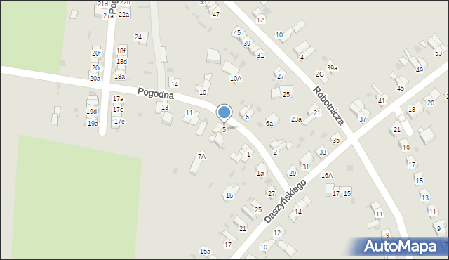 Ząbkowice Śląskie, Pogodna, 5, mapa Ząbkowice Śląskie