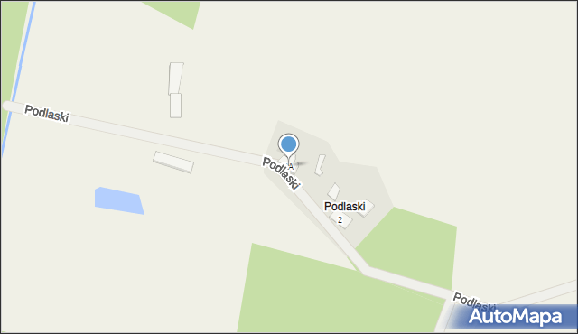 Zamość, Podlaski, 2A, mapa Zamościa