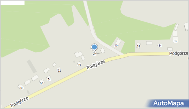 Zawichost, Podgórze, 42, mapa Zawichost