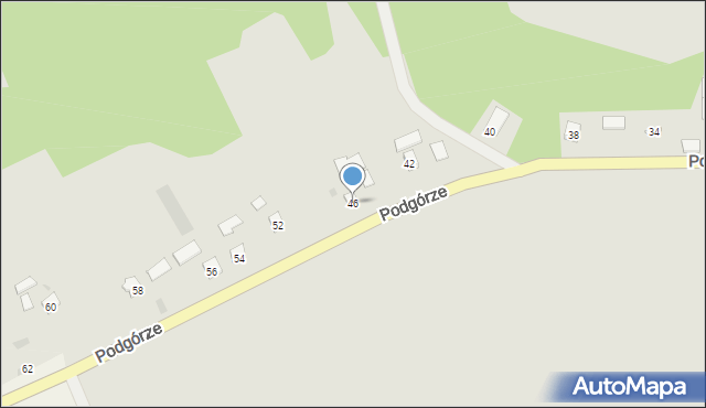 Zawichost, Podgórze, 46, mapa Zawichost