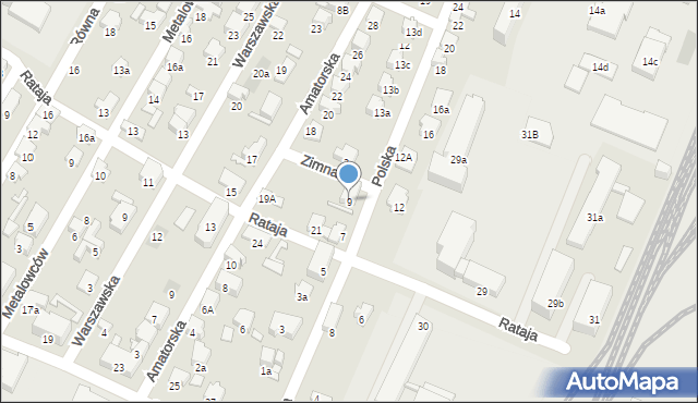 Zawiercie, Polska, 9, mapa Zawiercie