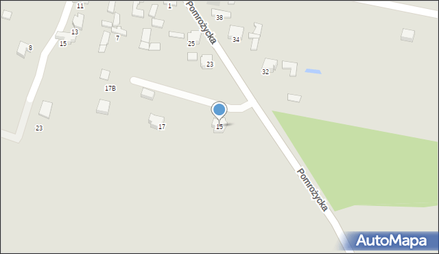 Zawiercie, Pomrożycka, 15, mapa Zawiercie