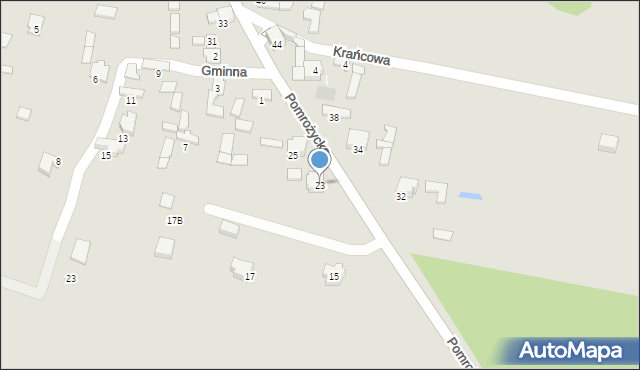 Zawiercie, Pomrożycka, 23, mapa Zawiercie