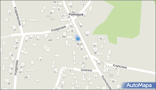 Zawiercie, Pomrożycka, 37, mapa Zawiercie