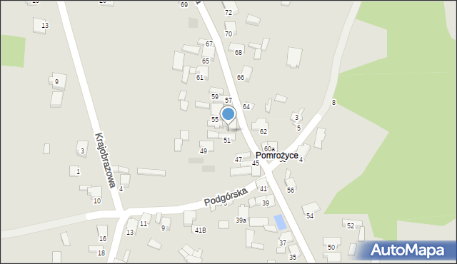 Zawiercie, Pomrożycka, 53, mapa Zawiercie