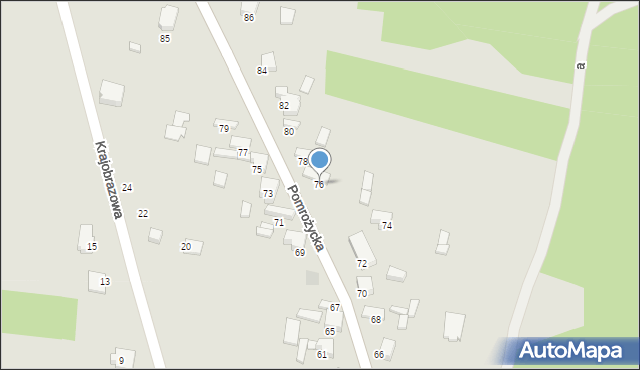 Zawiercie, Pomrożycka, 76, mapa Zawiercie