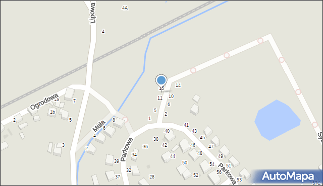 Złocieniec, Północna, 13, mapa Złocieniec