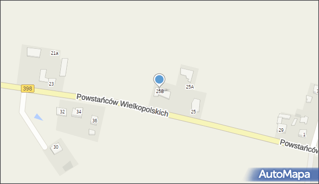 Złotniki Kujawskie, Powstańców Wielkopolskich, 25B, mapa Złotniki Kujawskie