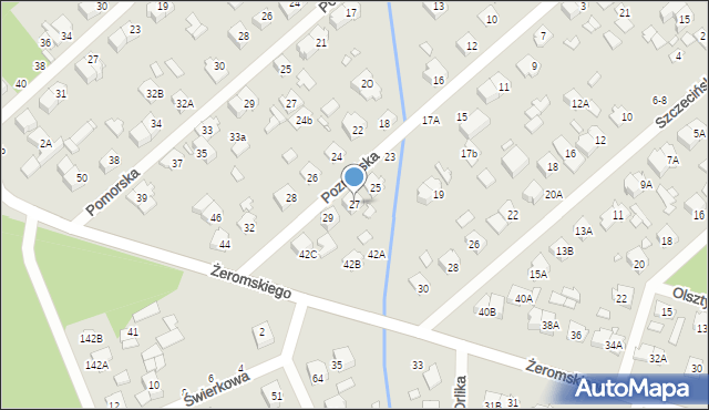 Żyrardów, Poznańska, 27, mapa Żyrardów