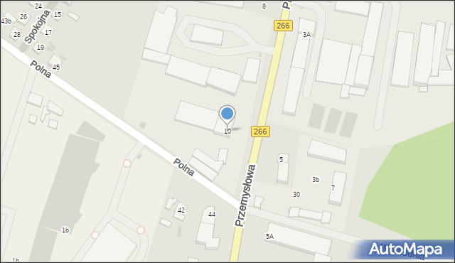 Aleksandrów Kujawski, Przemysłowa, 10, mapa Aleksandrów Kujawski