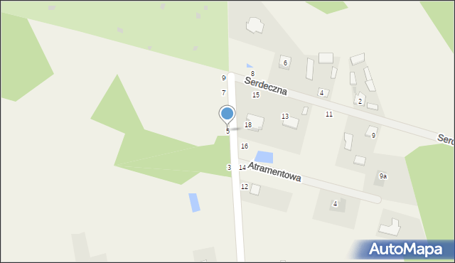 Aleksandrówka, Prosta, 5, mapa Aleksandrówka