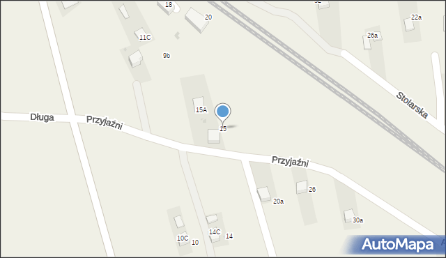 Balin, Przyjaźni, 15, mapa Balin