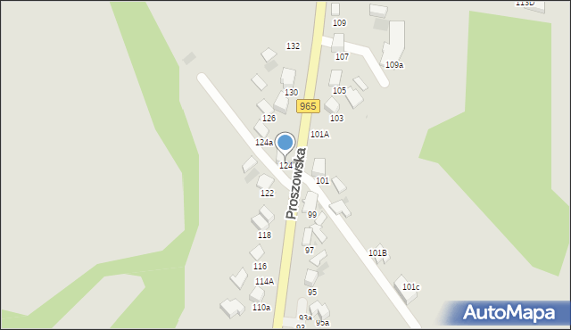 Bochnia, Proszowska, 124, mapa Bochni