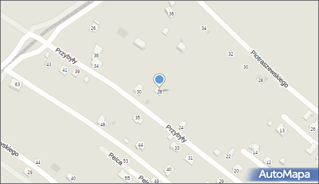 Boguchwała, Przybyły Józefa, ks., 28, mapa Boguchwała